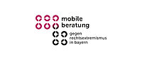 Das Logo der Mobilen Beratung gegen Rechtsextremismus in Bayern.