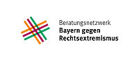 Das Logo des Beratungsnetzwerks Bayern gegen Rechtsextremismus.