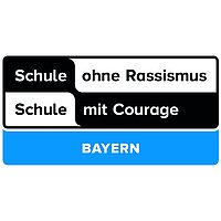 Logo der Landeskoordination Bayern "Schule ohne Rassismus - Schule mit Courage"