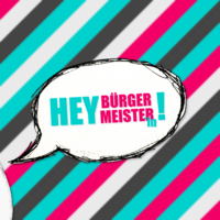 Logo des U-18-Wahlprojekts "Hey Bürgermeister:in"